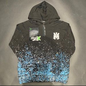 Amiri crystal painter hoodie